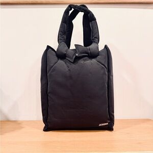 Jacquemus Black Padded Le Cuscinu Puffy Tote